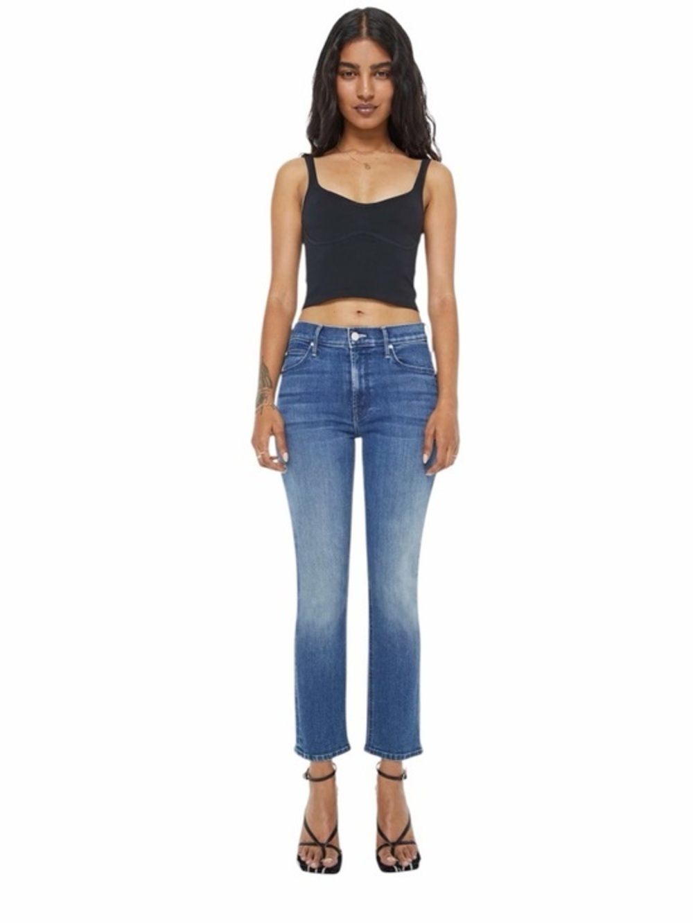 Mother Classic Mid-Rise Blue Women’s Jeans